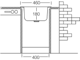 Мойка Kromevye ЕХ 149 D Декор