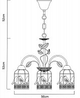 Люстра Arte Lamp A5090LM-5WG