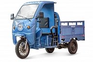 Грузовой электротрицикл RuTrike Гермес Pro 1500 72V1500W  темно-синий матовый-2753