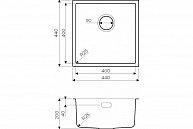 Мойка Omoikiri Tadzava 44-U-IN Ultra