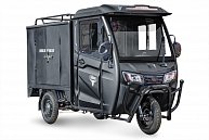 Грузовой электротрицикл RuTrike КАРГО Кабина Дуал Черный матовый-2825