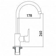 Смеситель Gross Aqua Space 311 (8288С-В02)