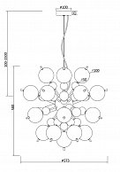 Люстра Maytoni MOD133PL-06BS