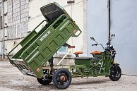 Грузовой электротрицикл RuTrike Дукат 1500 60V1000W Зеленый-1968