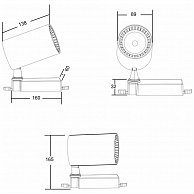 Светильник трековый Maytoni Vuoro TR029-3-20W3K-B