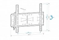 Кронштейн Holder LCDS-5071 мет.