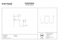 Светильник Maytoni P010PL-L30G3K