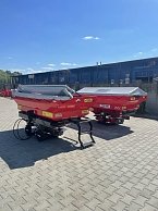Разбрасыватель удобрений двухдисковый  D-Pol РУМ 1000 "ПРОФИ" (тент домик) с надставкой 1200 л