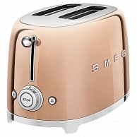 Тостер Smeg TSF01RGEU розовое золото