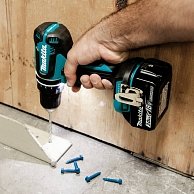 Дрель-шуроповерт Makita DHP485Z синий,																											черный