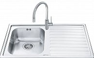 Мойка кухонная   Smeg LLR861-2 нержавеющая сталь