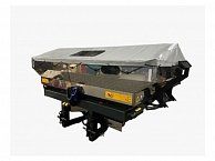 Разбрасыватель РУМ-ПРОФИ-2200 (нержавеющая сталь) в комплекте: тент домик, надставка на 1200 литров