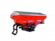 Разбрасыватель РУМ-ГРАНД-2200 (порошковая покраска) в комплекте: тент домик, надставка на 1200 л.