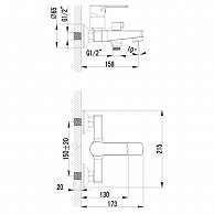 Смеситель Lemark plus GRACE LM1512C