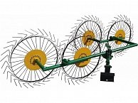 Грабли-ворошилки  Краян ГВ-4К-230 (одноточечное крепление)