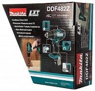 Дрель-шуруповерт Makita DDF482Z синий, черный DDF482Z