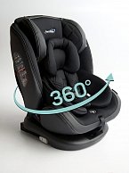 Автокресло Amarobaby Isofix ST-3 / AMARO-2003-Ch (черный)