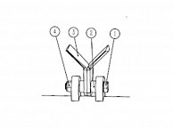 Нож косилки Y Menasor / EFH (пара)