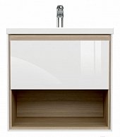 Тумба под умывальник Cersanit Louna 60 / SP-SZ-LOU-CO60/Wh белый SP-SZ-LOU-CO60/Wh