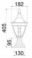 Уличный светильник Maytoni O027FL-01B