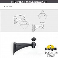 Крепление Fumagalli Midipilar 000.254.000.A0