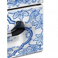 Газовая плита Smeg Divina Cucina TR90DGM9 Белая с голубым узором