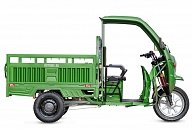 Грузовой электротрицикл RuTrike Гермес 1500 60V1200W темно-зеленый-2752