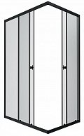Душевой уголок Triton Вента Блэк А1 120x80 стекла прозрачные / профиль черный / без поддона