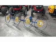 Грабли-ворошилки  Краян ГВ-4К-230 (одноточечное крепление)