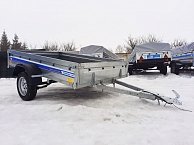 Прицеп Кремень профи 2,5*1,56 с бортом 50 см без тента