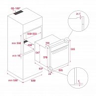 Духовой шкаф Teka HLB 8400 P BK