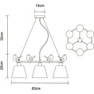 Люстра Arte Lamp A4289LM-6WH