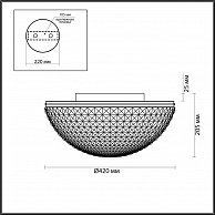 Светильник потолочный Odeon Light 4936/4C