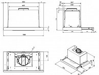 Вытяжка  Smeg KSET600XE