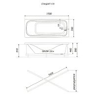 Ванна Triton  Стандарт 170 Экстра (Н0000099330)