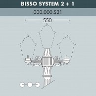 Крепление Fumagalli Bisso 000.000.S21.A0