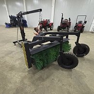 Щетка дорожная Люкс МТЗ-320 ИУЦП 31.00.000 (с кол.5.00-10 без кардана)