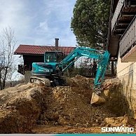 Компактный экскаватор Sunward SWE90UF