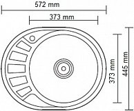 Мойка Ledeme L75745 R матовая нерж.сталь