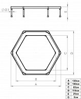 Батут Леко 120 черный (гп060002)