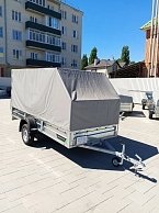 Прицеп Титан 3515 (30 см борт) 1ос, Тент 1200 Аэро