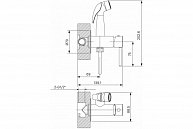 Смеситель Milardo Tidy 001BLR0M08