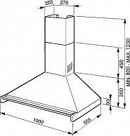 Вытяжка  Smeg  KD100HNE