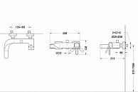 Смеситель Bravat F674108C-01 хром