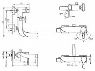 Смеситель Bravat F674108C-01 хром