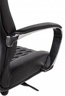 Кресло  Situp APOLLO chrome (экокожа Black / Black) механизм мультиблок