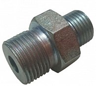 Штуцер переходной М16 / 1/2 (шаг резьбы 14G) S24 (Гидрор Р40 - подача/обратка, БРС ISO A)