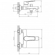 Смеситель Decoroom DR23036