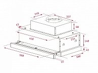 Вытяжка Teka CNL 6815 Plus inox (40436840)