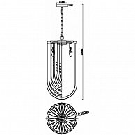 Светильник подвесной Freya FR5182PL-03CH